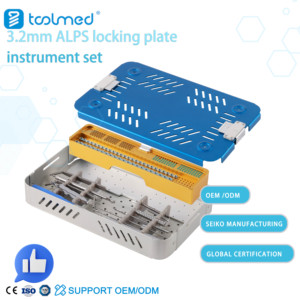 Kit De Placas De Bloqueo Ortopédicas veterinerler Alps 3,2mm instrumortopédicos Veterinarios - Product Image 2