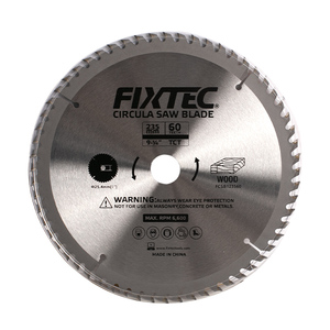 FIXTEC เครื่องมือไฟฟ้าอุปกรณ์เสริม40ครั้ง TCT ใบเลื่อยวงเดือนใบมีดสำหรับตัดไม้และเครื่องตัดหินอ่อน - Product Image 3