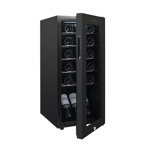 Özel şarap soğutucu elektrikli tek bölge kompresör soğutma depolama kırmızı ve beyaz şarap - Product Image 3