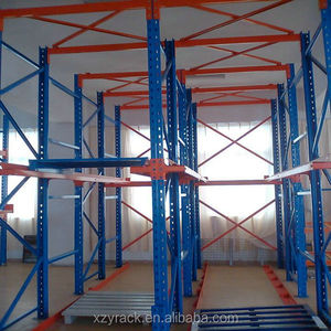 Vendita calda Drive-in Pallet sistema di scaffalature risparmio di spazio per il magazzino o lo stoccaggio utilizzando il carrello elevatore per caricare e scaricare le merci - Product Image 5