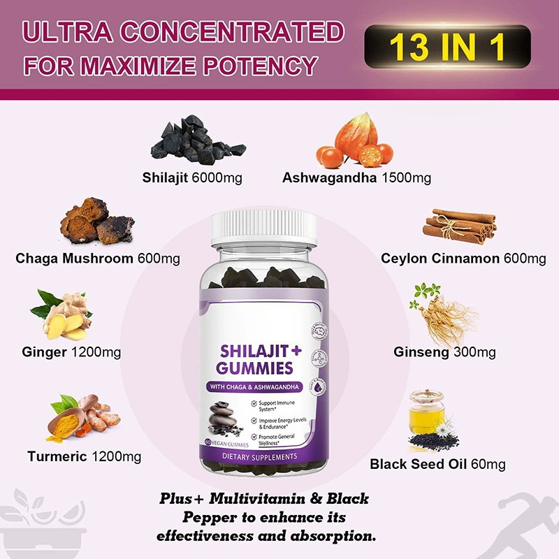 YJT-14 Shilajit gummy