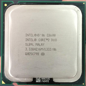 ใช้ราคาถูก Cpu E8600 3.33กิกะเฮิร์ตซ์ Core 2 Duo ดึงสะอาดใช้ประมวลผล Cpu สำหรับเดสก์ทอป - Product Image 3