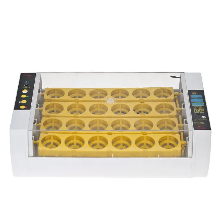 HHD Automatic Small 24 Egg Incubator Geeignet zum Schlüpfen von Hühnerenten-Wachtel eiern