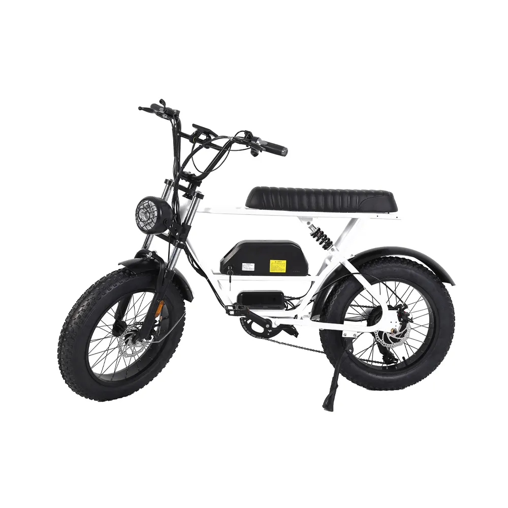 YuanJian super ebike 500w 750w 1000w 73 seat rx zx fat tire electric retro bike frame bicycle
