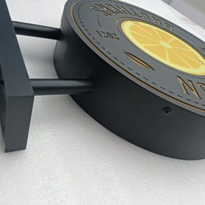 Производитель Koncept, индивидуальный рекламный круглый светодиодный световой короб, логотип, знаки, Publicidad Cajas de Luz, магазин Caixa de Luz - Product Image 3