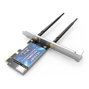 EDUP kablosuz EP-9619 Dual Band 600Mbps masaüstü PCI-E WiFi adaptörü Windows için BT4.0 802.11ac WLAN ağ kartı ile - Product Image 3