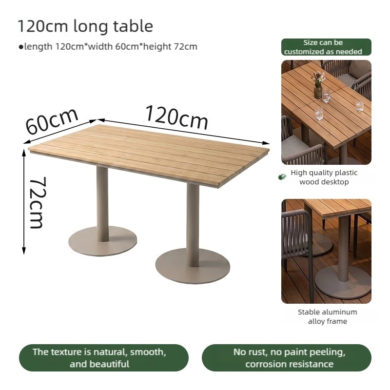 Mesa larga de 120*60CM