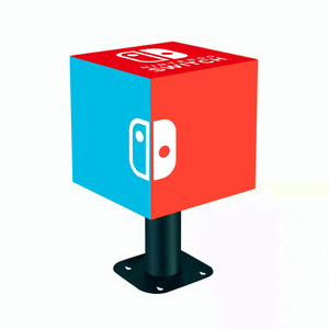Advertising <strong>LED</strong> Screen Indoor Outdoor <strong>4</strong> Face 5 Face Smart 3D Video Magic Cube <strong>LED</strong> Display Screen for Display Shop Mall - Product Image 1