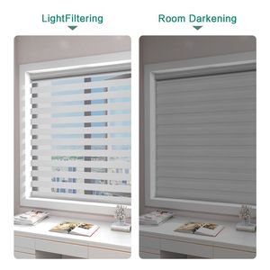 Vendita calda Design moderno elettrico Zebra ciechi all'ingrosso tende motorizzate con installazione integrata per finestre - Product Image 4