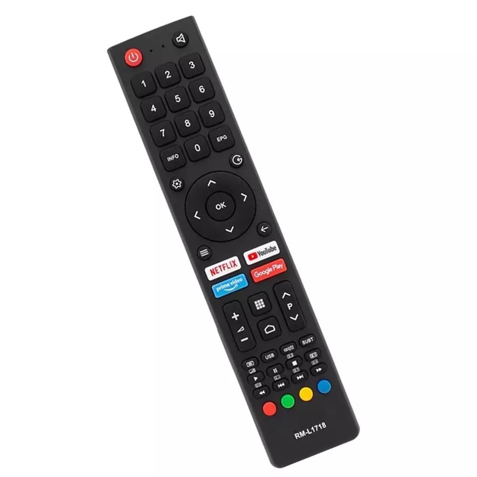 New RM-L1718 Universal Remote Control for CHIQ AKAI CHANGHONG JVC OK TV