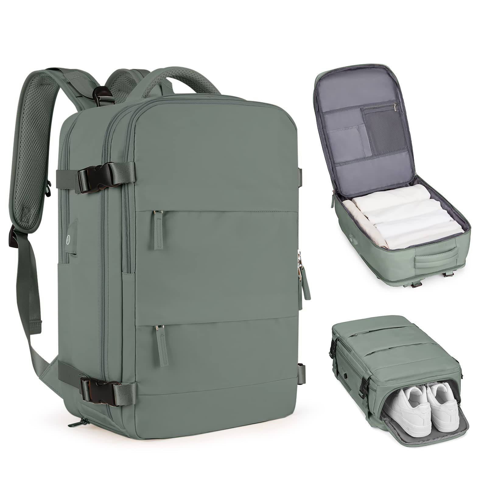 Olive green (horizontal double pull)