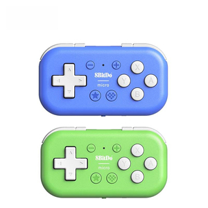 8Bitdo Micro Bluetooth Gamepad Pocket-sized Mini Controller for Switch, Android,iOS,and <strong>Raspberry</strong> <strong>Pi</strong> Supports <strong>Keyboard</strong> Mode - Product Image 1