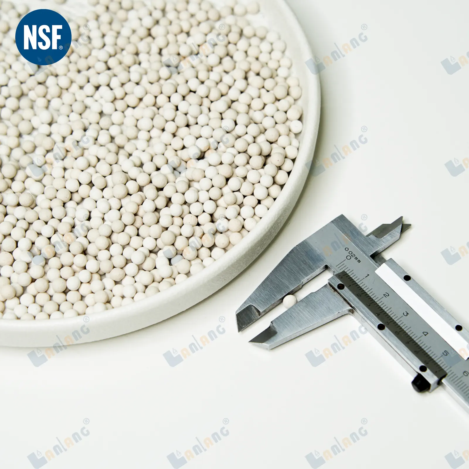 Lanlang Oem Healthy Alkaline Mineral Filter Medias Nsf Alkaline Balls For Making Weak Alkaline Drinking Water