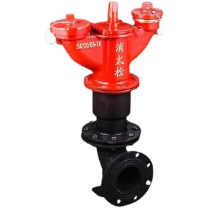 Áp lực quy định 65mm Đường kính danh nghĩa trụ cột ngoài trời Mặt đất cứu hỏa hydrant Y loại phù hợp cháy hydrant Splitter - Product Image 4