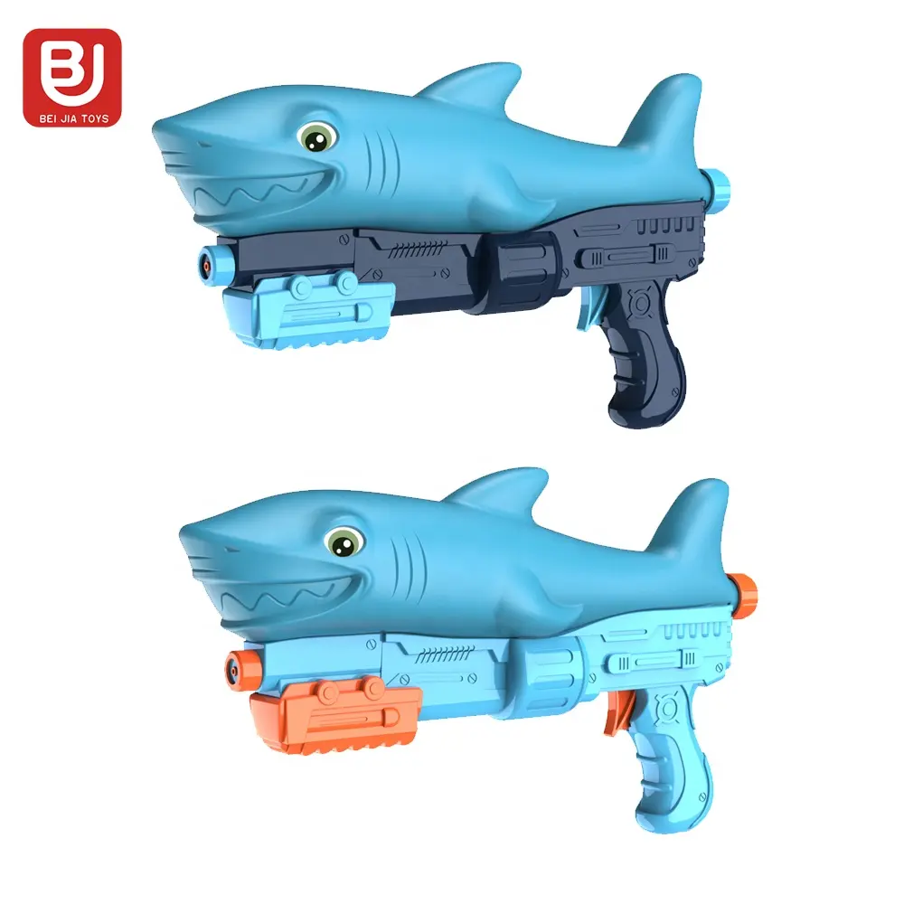 ילדים חיצוני בריכת קיץ צעצועי פלסטיק כריש אוויר לחץ מים אקדח