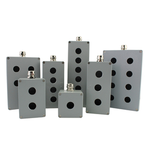 Auto reset push-taste 22mm industrielle explosion-proof aluminium button control box - Product Image 5