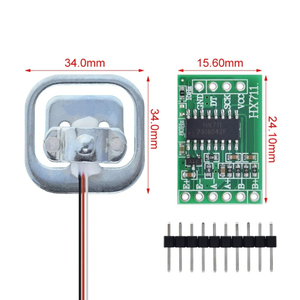 4PCS Human Scale Load Cell <strong>Weight</strong> <strong>Sensors</strong> + HX711 AD Module <strong>Weight</strong> <strong>Sensor</strong> Electronic Scale Weighing Pressure <strong>Sensor</strong> DIY Kit