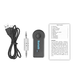 Bluetooth Transmitter Receiver Wireless Adapter 3.5mm Jack Stereo <strong>Audio</strong> <strong>Input</strong> <strong>Output</strong> for Car Headphone Speaker