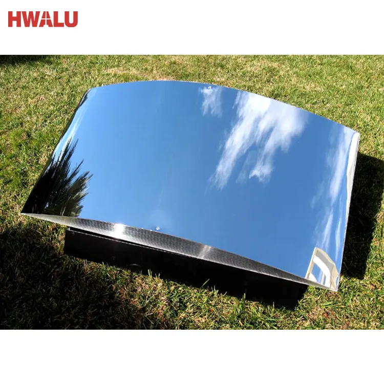 Faible coût solaire réfléchissant miroir feuille d'aluminium avec prix d'usine