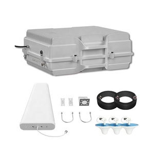 Goboost triple band outdoor repeater <strong>900</strong> 1800 2100 <strong>MHz</strong> networks amplifier GSM DCS <strong>WCDMA</strong> solar powered outdoor network booster - Product Image 1