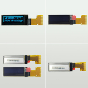 Genyu mini 0.91 pollici 12/14/15 pin FPC 4SPI I2C lcd bianco o blu 091 128x32 piccolo display oled monocromatico - Product Image 5
