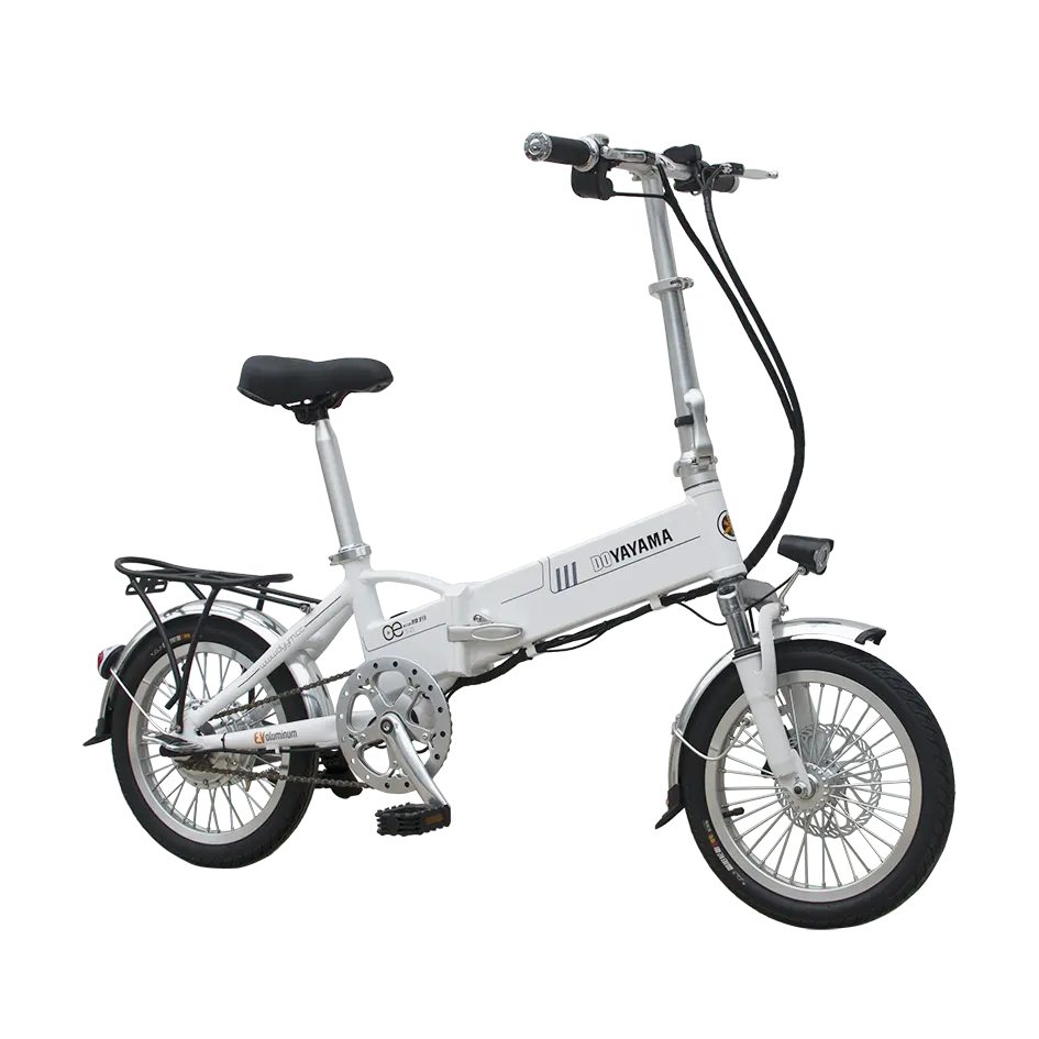 Vélo électrique pliant en alliage de lithium, 240w 48v, avec assistance de pédales, bicyclette à moteur