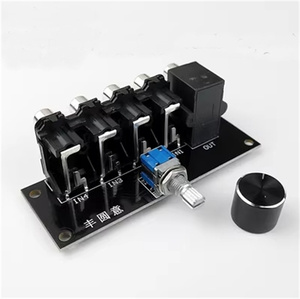 Audio Signal Switch <strong>Input</strong> Selection Board RCA 4 Ways Audio <strong>source</strong> Signal Relay Selector Switching Board for Home Theater - Product Image 6