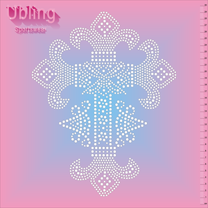 Low MOQ Custom Bling Rhinestone Transfers Cross Iron on Transfers <strong>Designs</strong> for T Shirt - Product Image 3