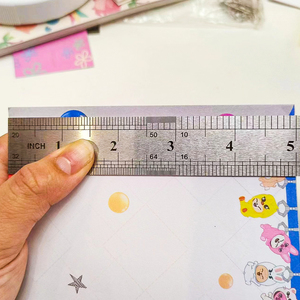 Quảng Cáo vòng tròn văn phòng phẩm cao nhẹ hơn 3*4 inch thăng hoa lót mờ ghi chú dán - Product Image 6