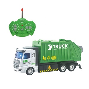 EPT Shantou Wholesaler 1/48 Diecast Material Toy Radio Control Dump Garbage <strong>Rc</strong> <strong>Model</strong> Garbage Can Toys Transporter Truck Toy
