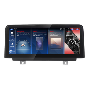 10.25 "Snapdragon 668 Android 13 GpsナビゲーションCarPlay4G WIFI BTカーマルチメディアシステム (<span class=keywords><strong>BMW</strong></span> 1シリーズ用) 2013-2016 F20 E87 NBT