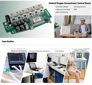 医療用PCBアセンブリPCBAサービス血液透析機OEM中国エレクトロニクス両面PCBメーカーワンストップ - Product Image 6