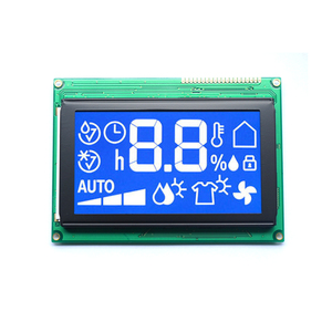 240128 Dot-Matrix COB LCD ekran modülü SAP1024B denetleyici Controller mavi beyaz grafik LCD modülü 240x128 LCM - Product Image 1