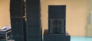 VT210 двойной 10-дюймовый специальный тип редкой поверхности фанерный шкаф двухсторонняя линейная система из прочного металла - Product Image 6
