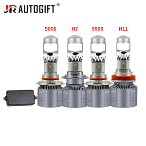Mini Len LED A80 H4 ampul H7 H11 LED far düşük işın projektör 9005 HB3 9006 HB4 80W otomobiller ampul Conversion dönüşüm kiti - Product Image 2