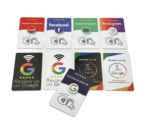 Бесконтактная обзорная карта Social Tap Card QR Code NFC Tap безлимитное использование обзорных карт - Product Image 2