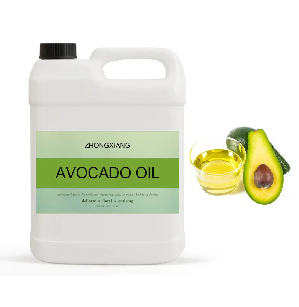 Fornecedor extra virgin abacate óleo comestível atacado