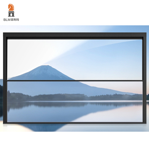BLM Balcony Oversized View Smart <strong>Window</strong> Vertical With Screen Aluminum Glass Rain Sensor Lifting <strong>Windows</strong> Custom Aluminium <strong>windows</strong> - Product Image 1