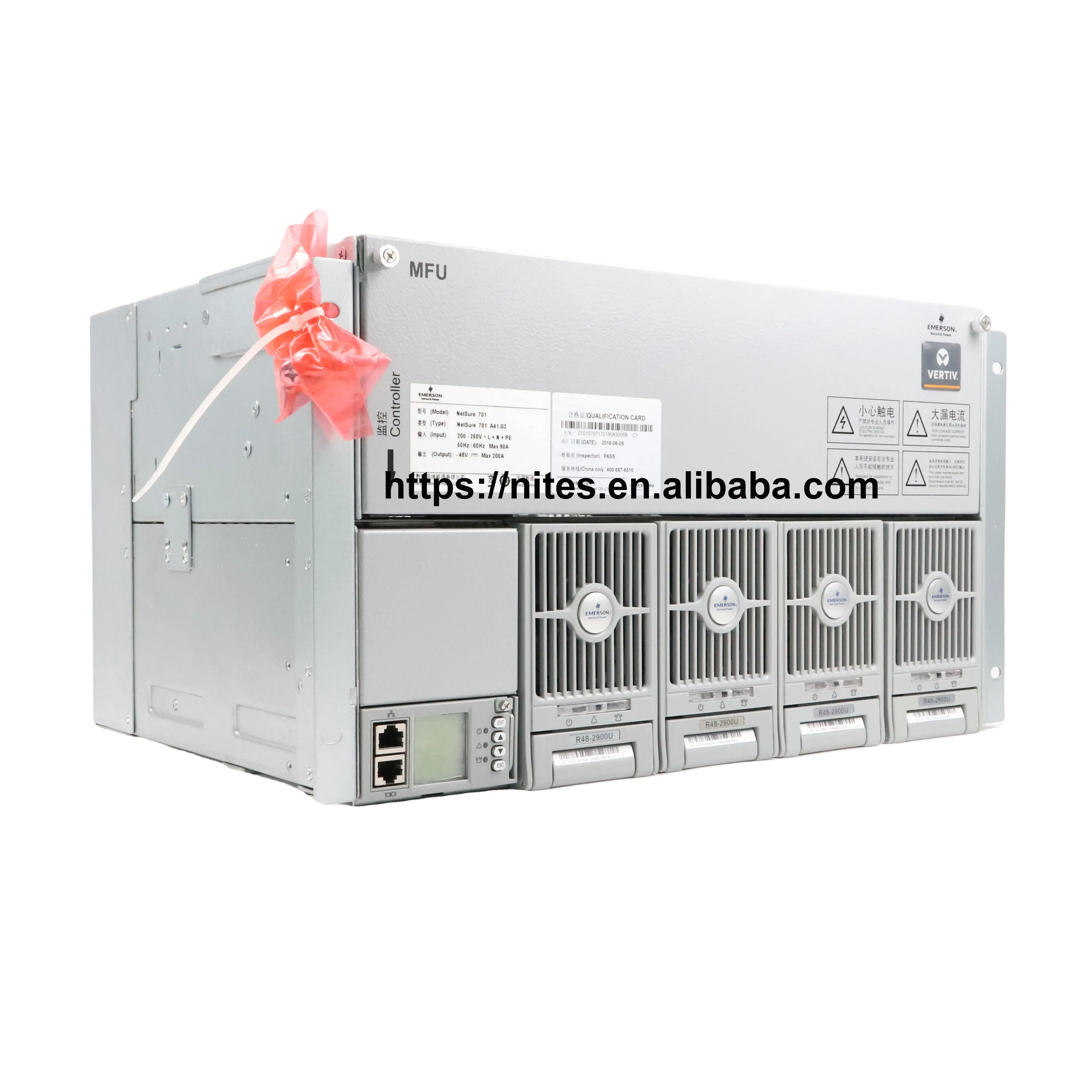 NEW % NetSure 701A41-S3 701A41電源システムネットワーク電源フレームシステムテレコム整流器システムR48-2900U