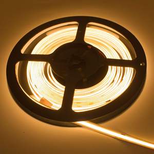 Wholesale Cob 8mm 12v Flexible <strong>LED</strong> Strip <strong>10m</strong> <strong>LED</strong> Light <strong>Tape</strong> for Kitchen Mirror Cabin-for Home Decor