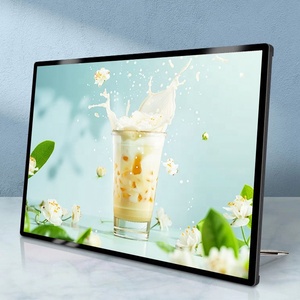 China Manufacturer A4 <strong>Led</strong> Lightbox <strong>Advertising</strong> 22.5*30.4CM Box Lightbox 8w Single Sided Lightbox Sign Ultra-thin <strong>LED</strong> Light Box