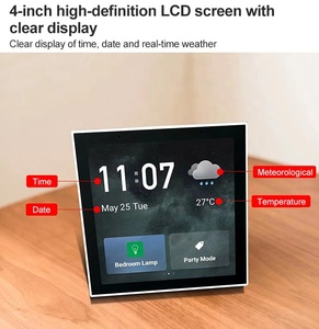 UEMON Smart Home Touch pannello di controllo Tuya WiFi comando vocale Android interruttore elettrico multifunzione Standard europeo - Product Image 5
