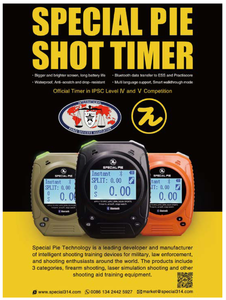 IPSC IDPA 3GUN senza fili per Bluetooth multifunzionale conto alla rovescia cronometro a secco Timer di tiro addestramento - Product Image 6