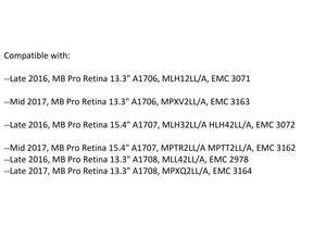 Laptop <strong>Keyboard</strong> Keyca-ps for MacBook Pro Retina A1706 A1707 A1708 2016 2017 <strong>Key</strong> One <strong>Key</strong> US English Version Notebook - Product Image 3