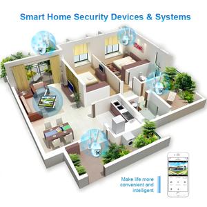 4*3MP HD NVR Home <strong>Monitoring</strong> <strong>System</strong> Wi-Fi CCTV <strong>Camera</strong> Security Featuring Night Vision Motion Detection CMOS Sensor HDD SD Card - Product Image 5