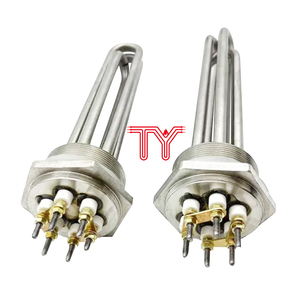 1 1/2 inç paslanmaz çelik su yağ vidalı tapa daldırma ısıtma elemanı 240V iplik ısıtıcı ile ısıtma teli çekirdek bileşeni - Product Image 4