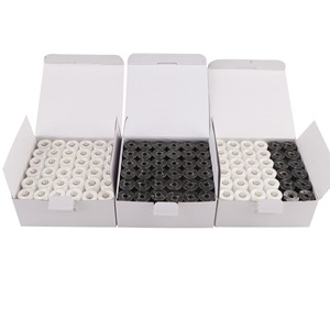 A型塑料侧面预缠绕线轴聚酯线，适用于所有绣花机线75d/2