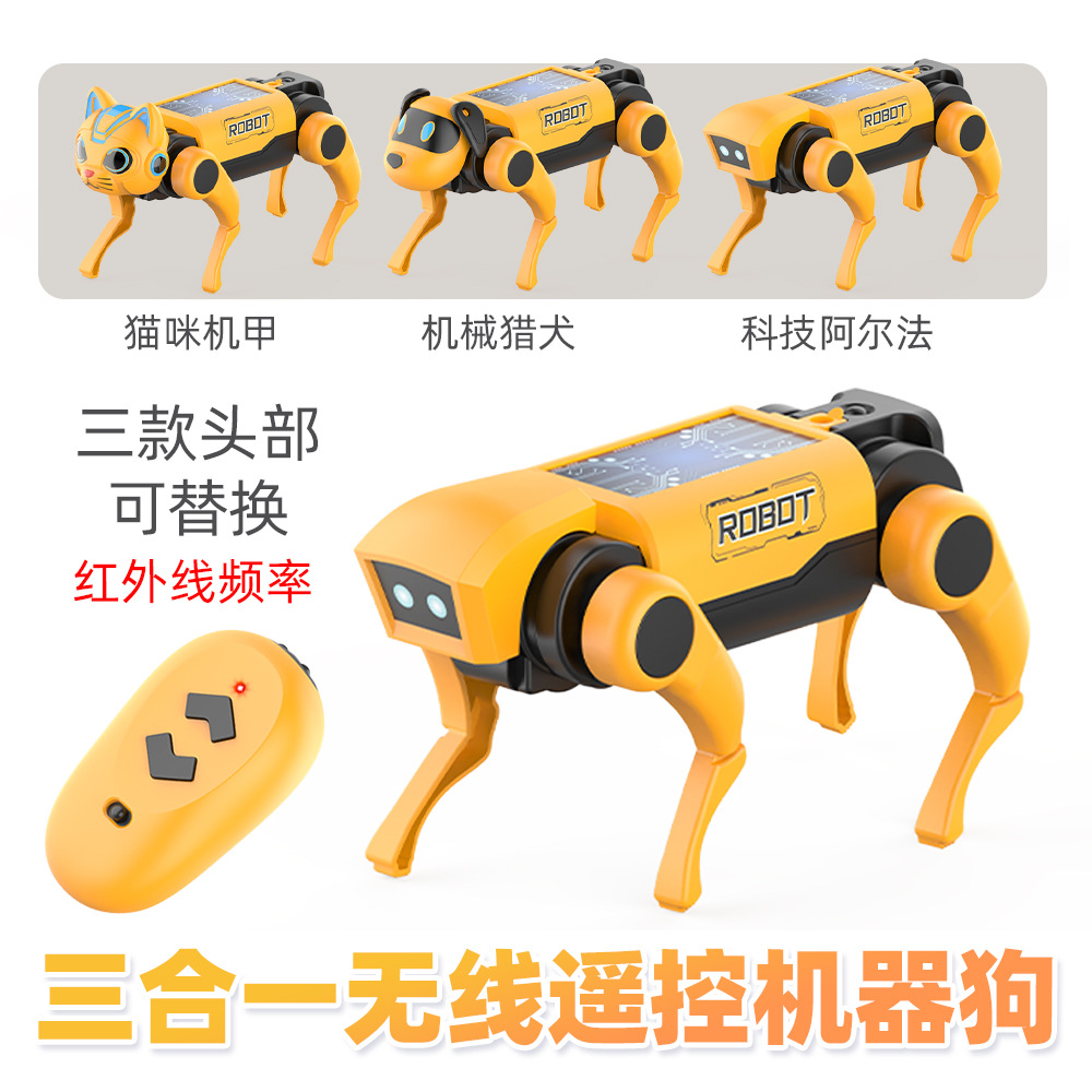 3-in-1 Wireless Remote Control Robot Dog