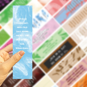 15ซม. 30ชิ้นที่คั่นคำคมบุคคลที่มีชื่อเสียงทางปรัชญาที่มีสีสัน - Product Image 3
