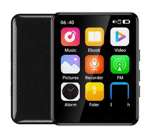 เครื่องเล่น MP3 2.4นิ้วรองรับ BT, ลำโพงในตัวเครื่องเล่นเพลงระบบสัมผัส HIFI แบบเต็มหน้าจอพร้อม E-book/FM/ วิทยุ/วิดีโอ/นาฬิกา - Product Image 4